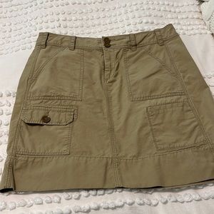 Anthropologie cargo skirt